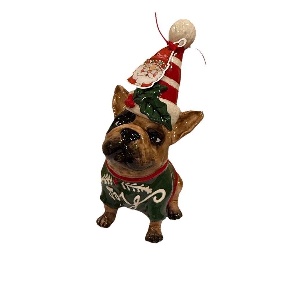 Blue Sky Clayworks French Bulldog   BUNDLE OF JOY Figurine HTF Auth Retailer NEW